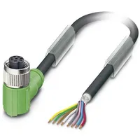 Phoenix Contact 1522943 Sensor-/Aktor-Steckverbinder, konfektioniert M12 Buchse, gewinkelt 10.00
