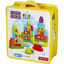 Mattel Mega Bloks ABC Bauhaus Bunt