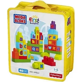 Mattel Mega Bloks ABC Bauhaus Bunt