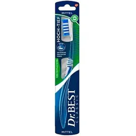 Dr.Best Dr. Best Hoch-Tief Zahnbürste mittel für Erwachsene 1 St.