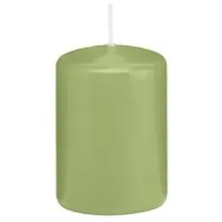 Wiedemann Kerzen Stumpenkerzen Pastell Grün 120 x Ø 40 mm, 24 Stück, Kerzen in RAL Kerzengüte Qualität