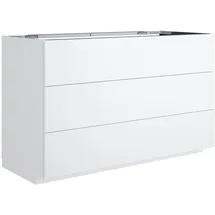 Neoro n50 Unterschrank B: 120 cm mit 3 Auszügen, BN0454WM,