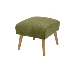 SOHO Polsterhocker  Jolyn ¦ grün ¦ Maße (cm): B: 49 H: 45 T: 49.0