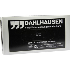 P.J.Dahlhausen & Co.GmbH Vinyl-Untersuchungshandschuhe ungepudert Größe XL