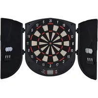 Homcom Elektronische Dartscheibe Dartboard Kunststoff