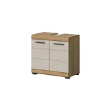 xonox.home Waschbeckenunterschrank – holzfarben – Maße (cm): B: 60 H: 56