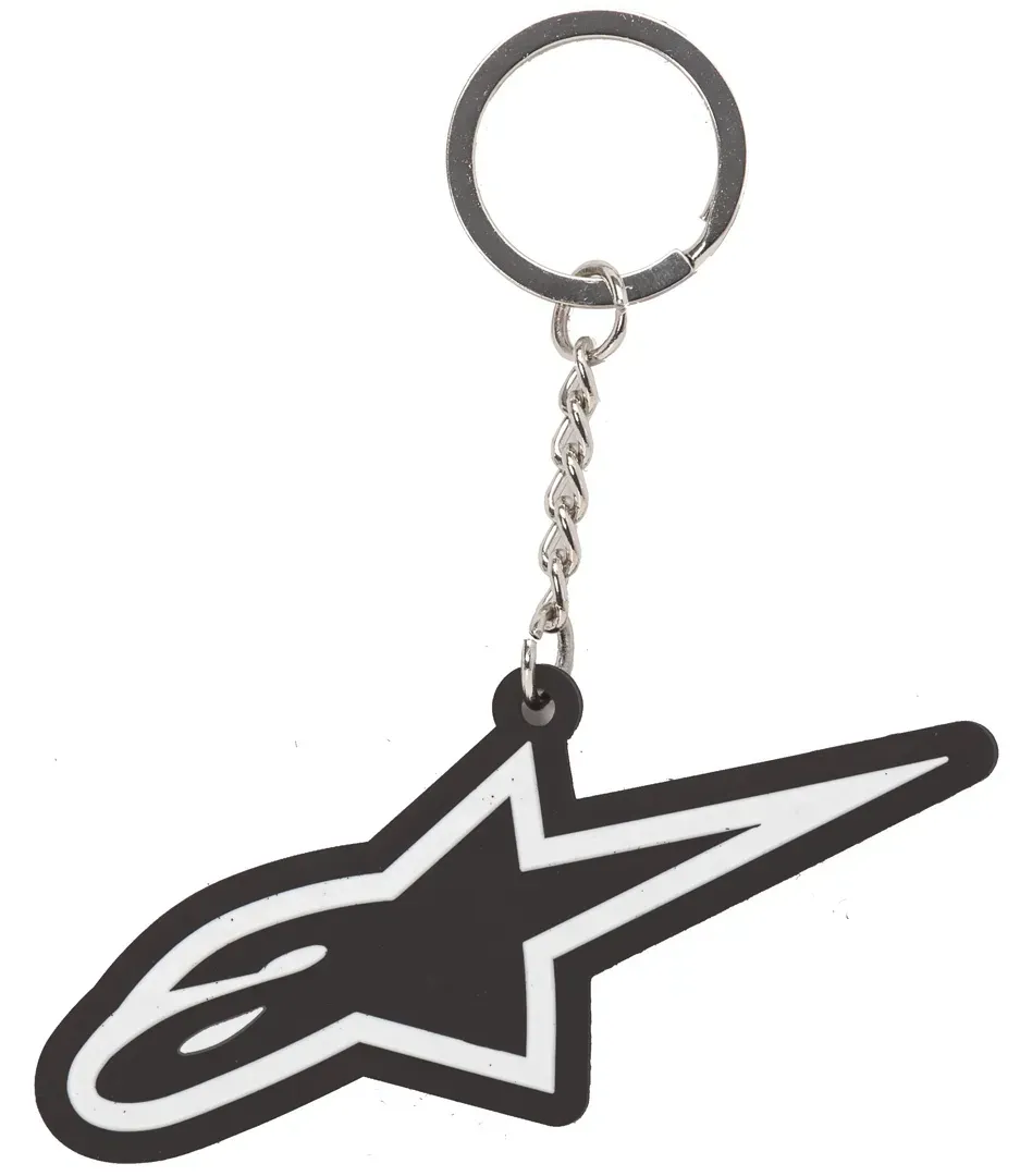 Alpinestars Vital Keyfob, zwart-wit, Eén maat