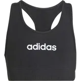 adidas Girl's Essentials Bra TOP, Black/White, 11-12 Years