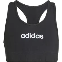 adidas Girl's Essentials Bra TOP, Black/White, 11-12 Years