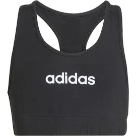 adidas Girl's Essentials Bra TOP, Black/White, 11-12 Years