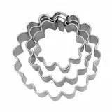 Städter Terrassen-ausstecher Ring gewellt Set, 3-teilig 956217