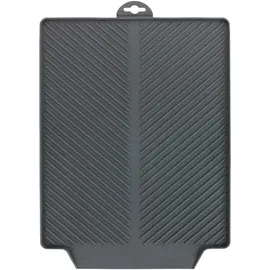 Wenko Abtropfmatte Linea 40 x 30 x 3 cm grau