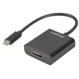 LANBERG Adapter USB-C zu HDMI 0,15 m Schwarz