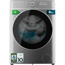 Cecotec Bolero DressCode 8800 Inverter Waschmaschine Steel (8 kg, 1400 U/min)
