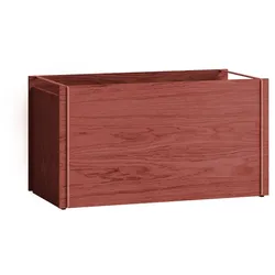 MOEBE - Aufbewahrungskiste, Eiche / earthy red
