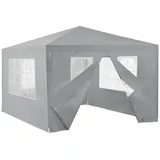 casa.pro Pavillon Wedau 400x300x255 cm Dunkelgrau