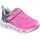 SKECHERS Glide-Step Lights Kinder Pink/Mehrfarbig 34