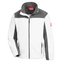 Nitras MOTION TEX PLUS Fleecejacke Weiß/Grau S