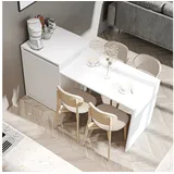 roomart Milano 160 x 85 x 60 cm weiß