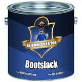Goldmeister Farben 2-Komponenten Yachtlack mit Härter Bootslack MADE IN GERMANY GFK/Polyester/Kunststoff Farbauswahl farblos Bootsfarbe GLÄNZEND Yachtfarbe Lack (1 L, Anthrazitgrau (RAL 7016))