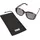 URBAN CLASSICS Glasses in grey leo/black | Gr.: onesize