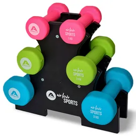 Apollo Hantel Set Kurzhantel Fitness Hanteln 1-3 kg