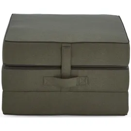 Atlantic Home Collection Sessel Larry 75 x 45 x 65 cm Grün mit Gästebettfunktion