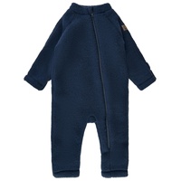mikk-line - Wolloverall Baby Suit in blue nights, Gr.92,