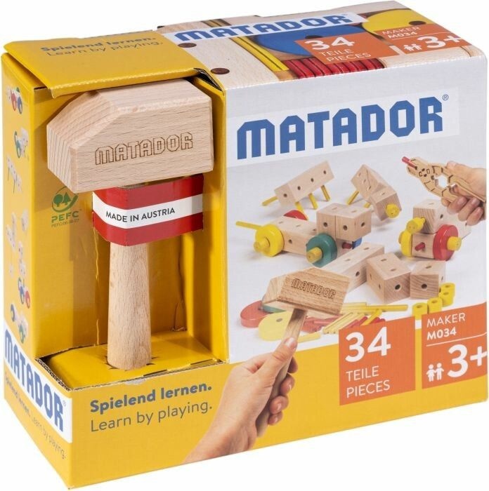 Matador 34 teiliges Holzspielzeug 1 St