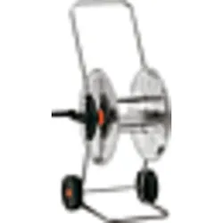 Schlauchwagen aus Metall, Verbindungselemente aus Kunststoff, Schlauchabgang 3/4''