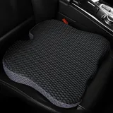 Kamanan Keilkissen Stuhl,Autositzkissen,Memory Foam Keilkissen,Keilkissen Auto,Autositzkissen Keilkissen,Keilkissen für Auto, Bürostuhl, Bett, Rollstuhl (Schwarz Grau)