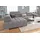 exxpo - sofa fashion Eckcouch Polyester 2-Sitzer Silber