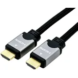 Roline HDMI-Kabel 5 m Schwarz/Silber