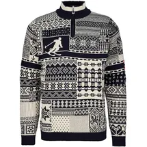 Dale of Norway History Sweater Blau / Weiß XXL