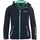 TROLLKIDS Oslofjord Jacke Navy/Aqua 152