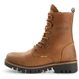 CAMEL ACTIVE Damen, Stiefelette aus echtem Leder braun, 38