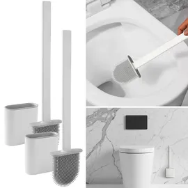 casativo WC-Bürste 2er Set Weiß/Grau