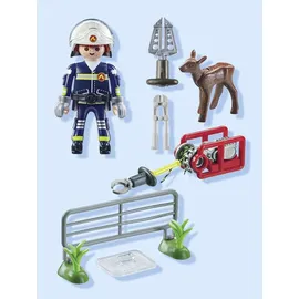 Playmobil Action Feuerwehr-Tierrettung 71467