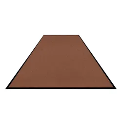 Schmutzfangmatte Colorstar, braun, waschbar, glatter Rücken 7460150300150-C44 , Maße (B x T): 150 x 300 cm
