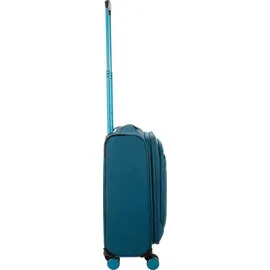 Franky T27-B 4-Rollen Cabin 55 cm / 50 l petrol/turquise