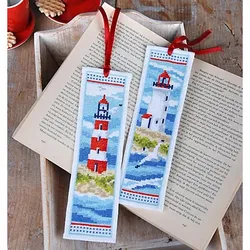 Lesezeichen "Leuchtturm Nordsee", 2er-Set