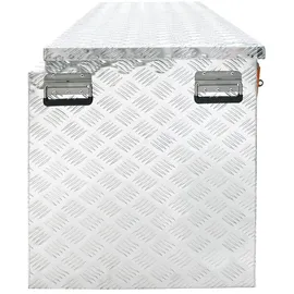 AluBox Aufbewahrungsbox Aluminium 1800 cm x 650 cm x 670 cm Silber