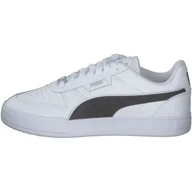 Puma Caven Dime Unisex Weiß/Schwarz/Silber 43