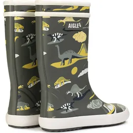 Aigle Lolly Pop Play 2 Gummistiefel Dino Grau 29