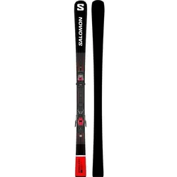 SALOMON Herren All-Mountain Ski E S/MAX X9 Ti +, Black/Red/White, 175