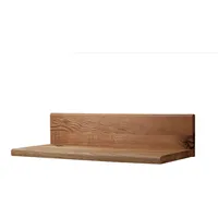 Massivmoebel24 Wandregal 49 x 20 x 12 cm Braun