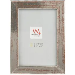 walther + design Peppers Holz Bilderrahmen 007X010 SILBER