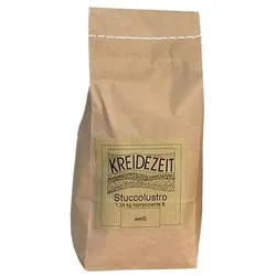Kreidezeit Stuccolustro Basis für intensive Farbtöne - 10 kg Sack