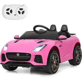 Costway Elektro Kinderauto mit Geschichten & Musik rosa (12V)