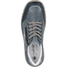 Rieker Schnürschuh Herren Blau 44
